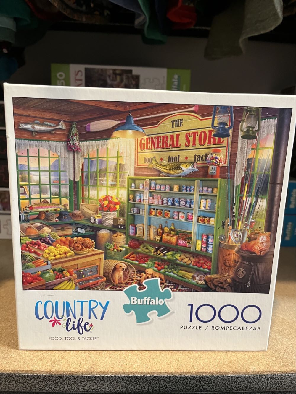 Food, Tool & Tackle 🔴 - Buffalo puzzle collectible [Barcode 079346119271] - Main Image 3