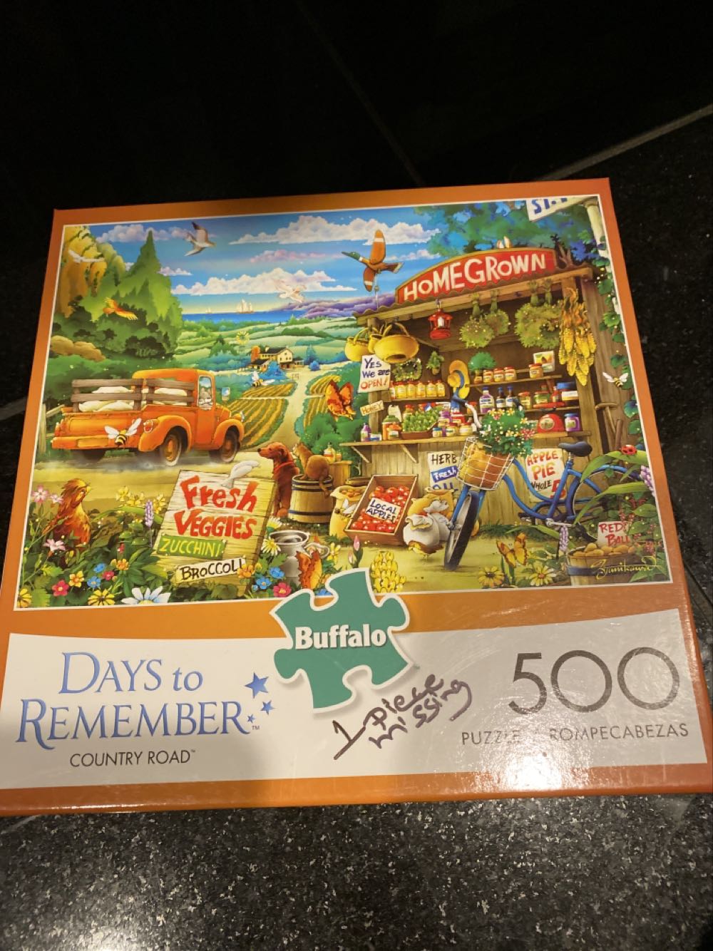 Monty Minding The Store