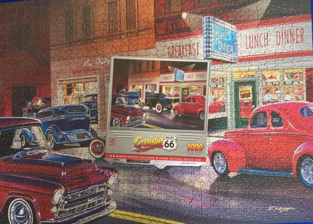 Phil’s Diner - MasterPieces puzzle collectible [Barcode 705988715143] - Main Image 4