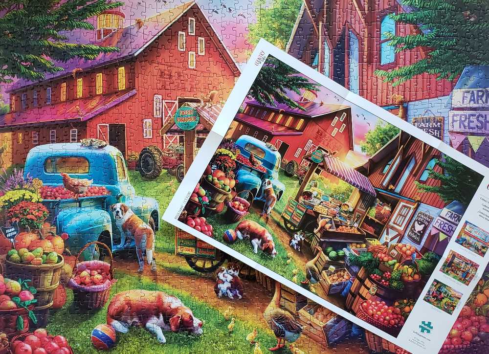 Bells Farm - Buffalo puzzle collectible [Barcode 079346119288] - Main Image 3