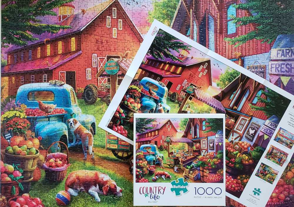 Bells Farm - Buffalo puzzle collectible [Barcode 079346119288] - Main Image 4