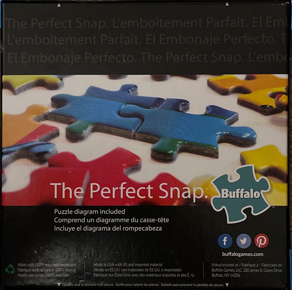 Twilight Marketplace - Buffalo Games puzzle collectible [Barcode 079346107025] - Main Image 2