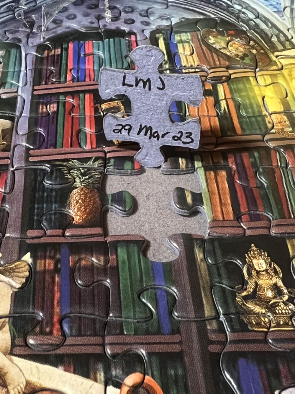 Antique Library - Educa puzzle collectible [Barcode 8412668184794] - Main Image 4