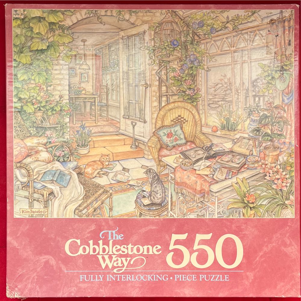 The Conservatory - Milton Bradley Company puzzle collectible [Barcode 032244040757] - Main Image 2