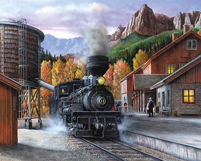 Mountain Express - Springbok 🇺🇸 puzzle collectible - Main Image 2