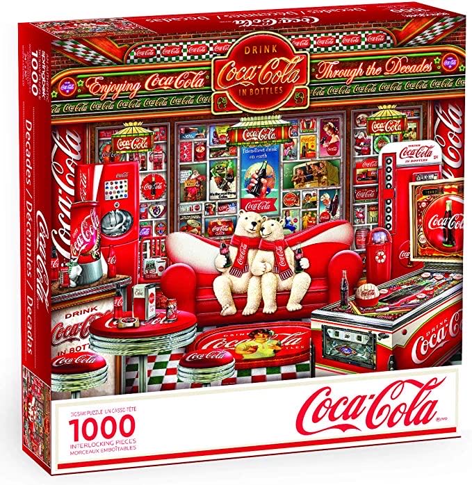 Coca-Cola Decades - Springbok puzzle collectible - Main Image 1