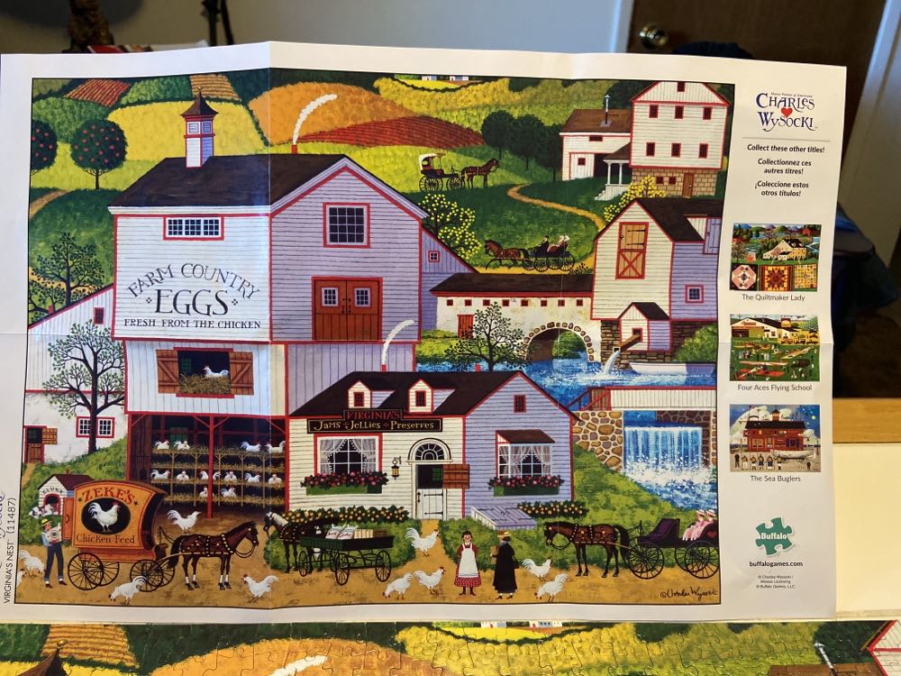 CW-Virginia’s Nest-NOT VERIFIED$5(PENDING K) - Buffalo puzzle collectible [Barcode 079346114870] - Main Image 2
