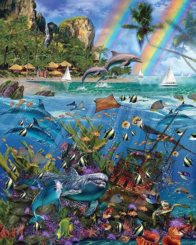 Tropical Treasures🧩 - White Mountain puzzle collectible - Main Image 2