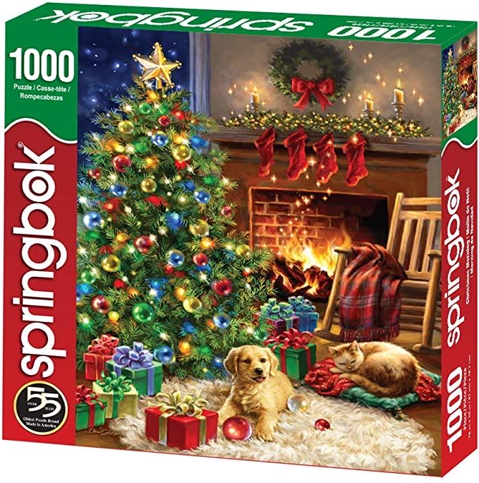 Christmas Morning - Springbok puzzle collectible - Main Image 1
