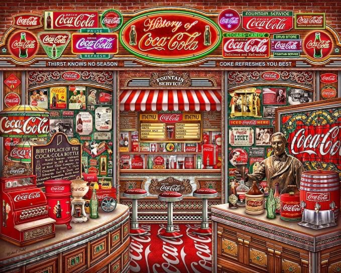 Coca-Cola Histoy - Springbok puzzle collectible - Main Image 2