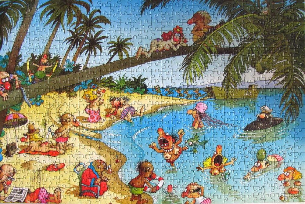 The Beachies 25521 - HEYE puzzle collectible - Main Image 2