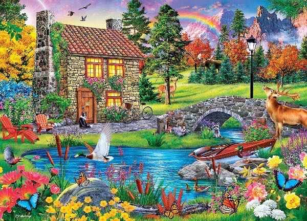 Stoney Brook Cottage - MasterPieces puzzle collectible - Main Image 2