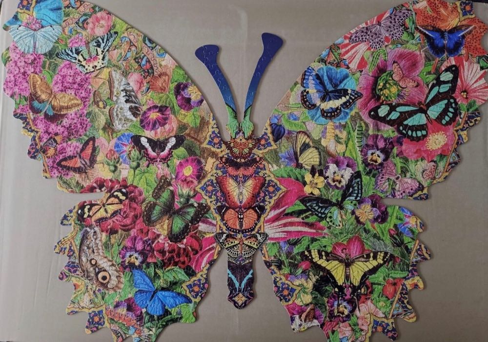 Butterfly Menagerie - SunsOut puzzle collectible [Barcode 796780961272] - Main Image 3