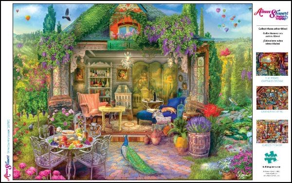 Wine Country Escape - COMPLETED - Buffalo Games puzzle collectible [Barcode 079346127078] - Main Image 3