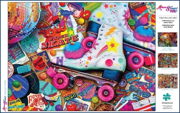 Skate Night - Buffalo puzzle collectible [Barcode 079346127108] - Main Image 3