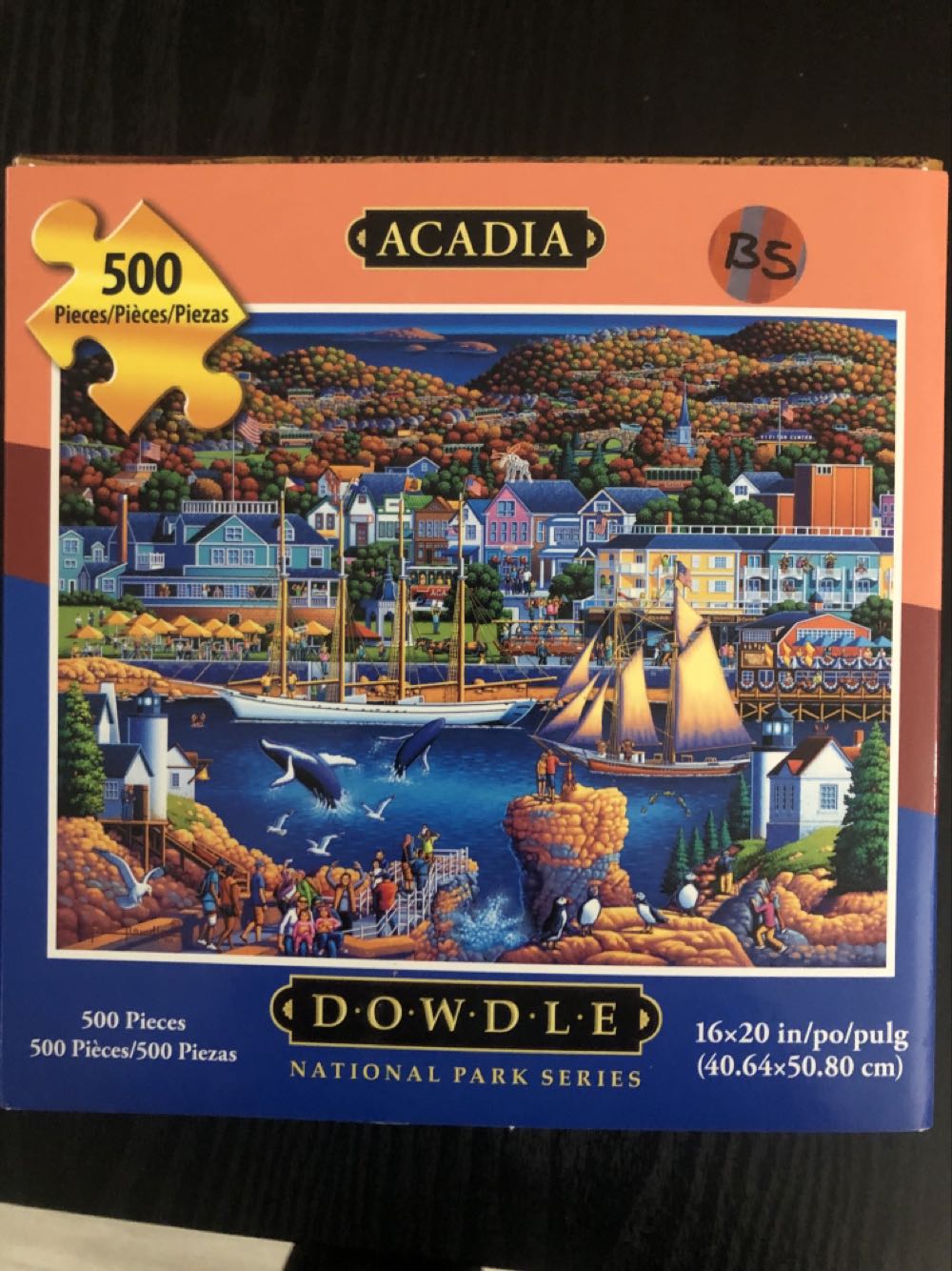 Beast 3D Crystal Puzzle Blue #2