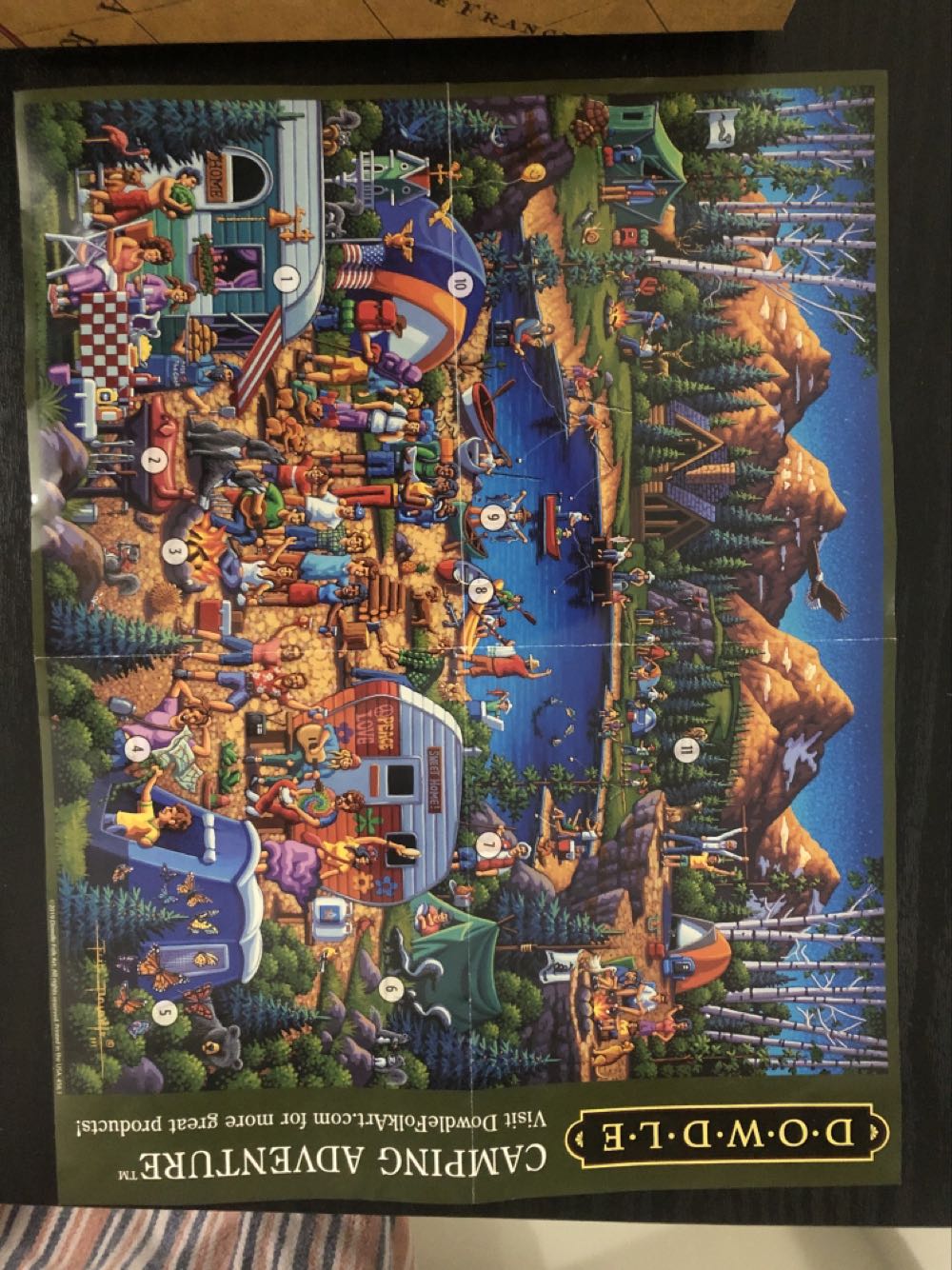 Camping Adventure - Dowdle puzzle collectible - Main Image 2
