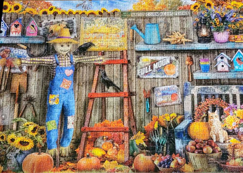 Harvest Time - EuroGraphics puzzle collectible [Barcode 628136554480] - Main Image 2