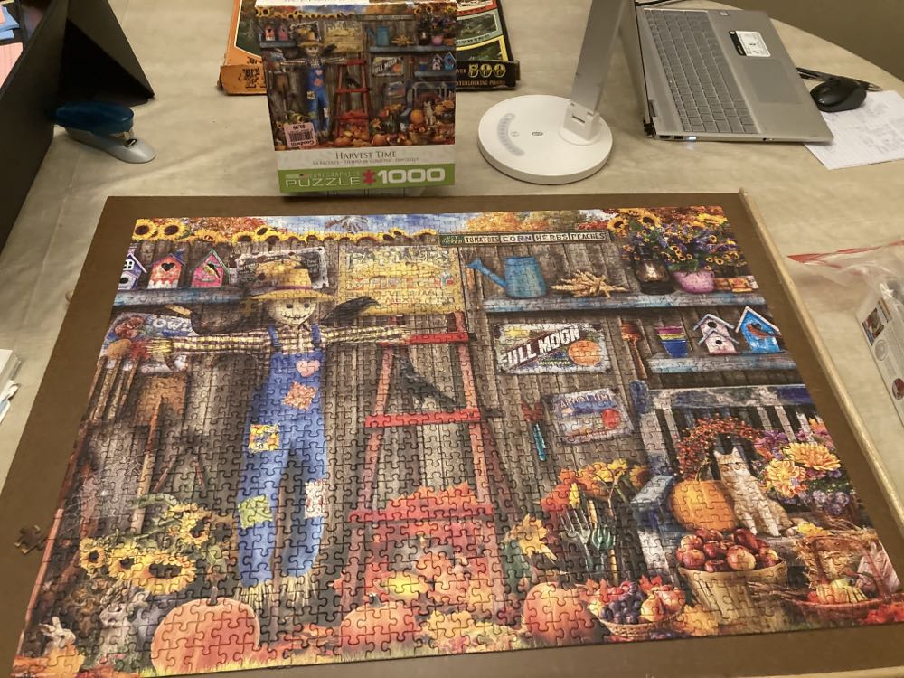 Harvest Time - EuroGraphics puzzle collectible [Barcode 628136554480] - Main Image 3