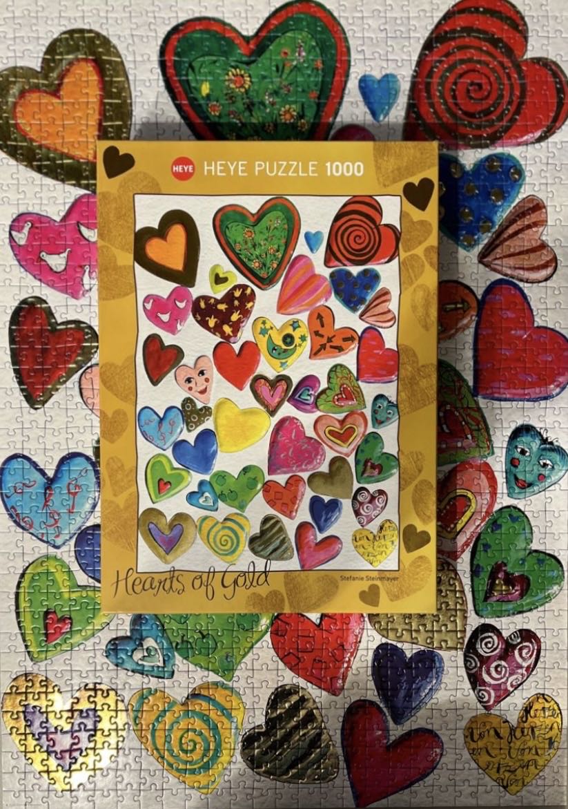 Hearts Of Gold - Heye Puzzle puzzle collectible [Barcode 4001689297084] - Main Image 4