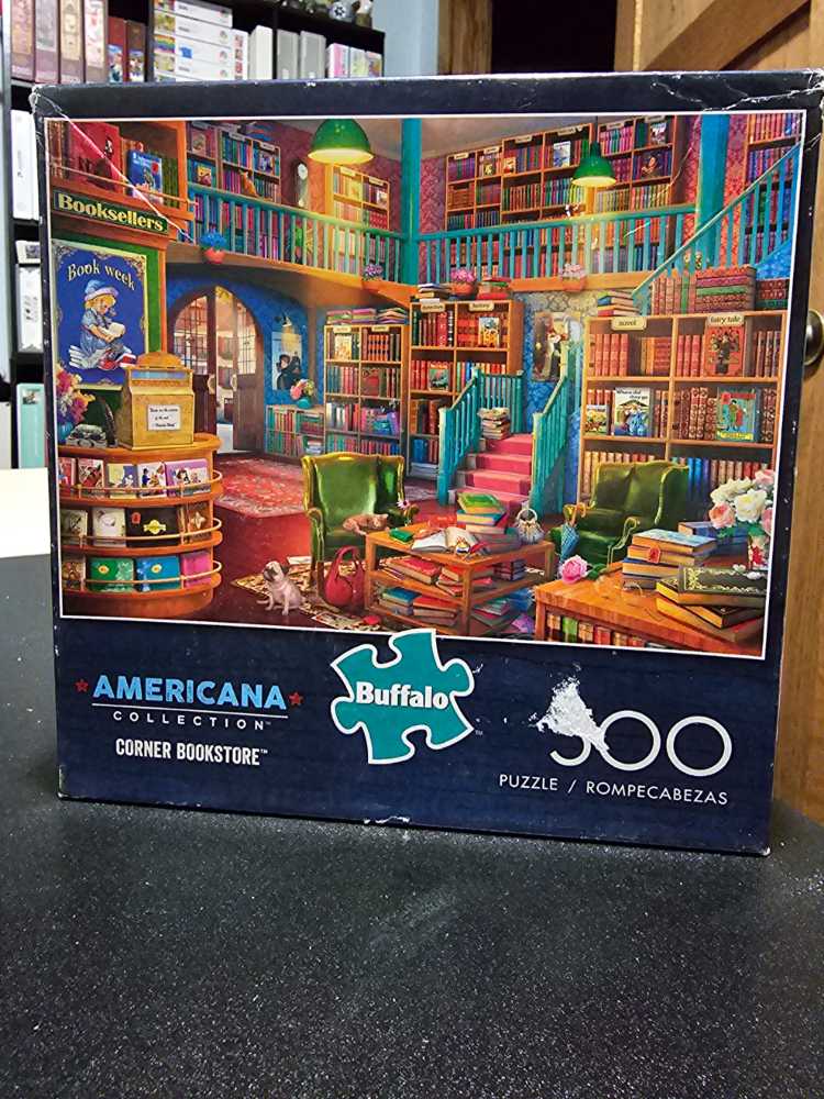 Corner Bookstore - Completed - Buffalo puzzle collectible [Barcode 079346037292] - Main Image 2