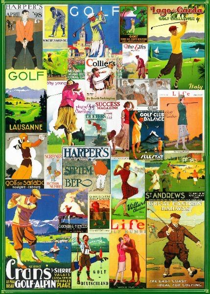 Golf Around The World - EuroGraphics puzzle collectible - Main Image 2