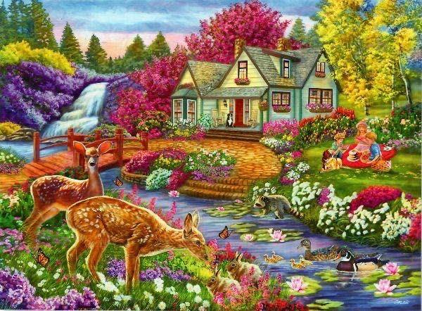 Forest Feast - Bits And Pieces puzzle collectible - Main Image 2