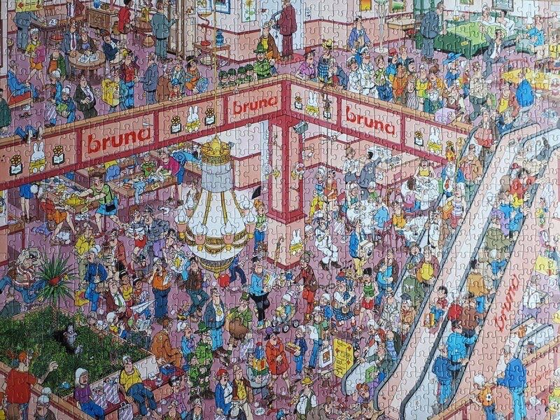 Shop Till You Drop - Jumbo Comics puzzle collectible [Barcode 8710126815809] - Main Image 3