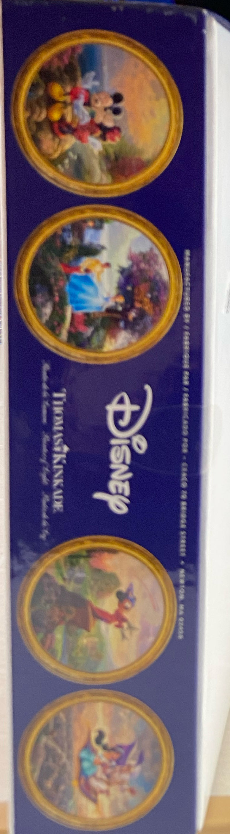 Disney Collage: Painter Of Light Series  - Ceaco / Thomas Kinkade puzzle collectible [Barcode 021081350099] - Main Image 3