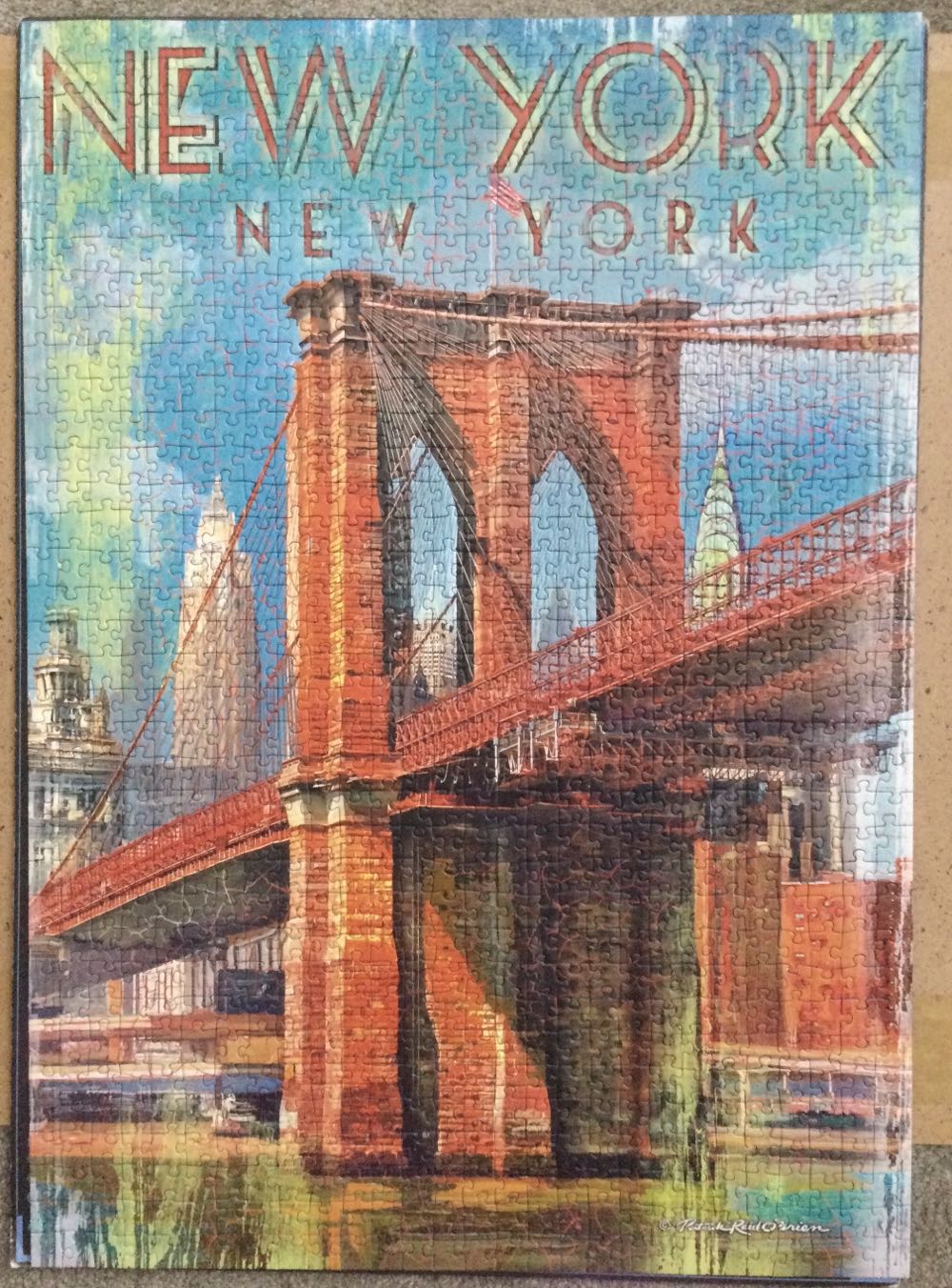 New York Puzzle - Ravensburger puzzle collectible - Main Image 2