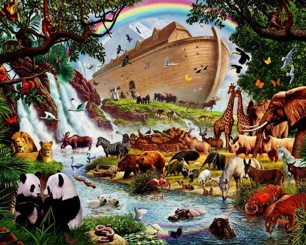 Noah’s Ark - Vermont Christmas Company puzzle collectible - Main Image 2