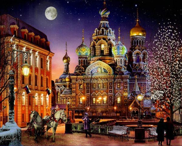 Russia With Love - Vermont Christmas Company puzzle collectible - Main Image 2