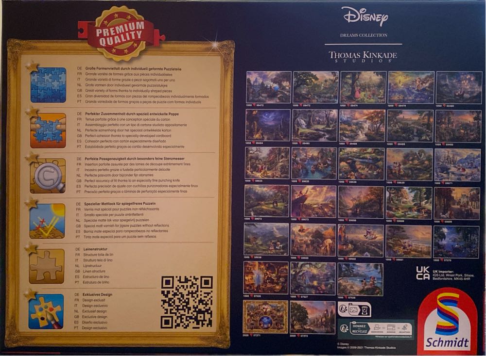 Bambi’s First Year - Schmidt Puzzle puzzle collectible [Barcode 4001504594862] - Main Image 3