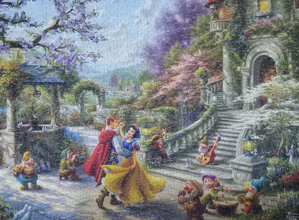 Snow White Dancing in the Sunlight 🟦 - Schmidt Puzzle puzzle collectible [Barcode 4001504596255] - Main Image 3