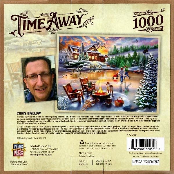 An Evening Skate - MasterPieces puzzle collectible - Main Image 3