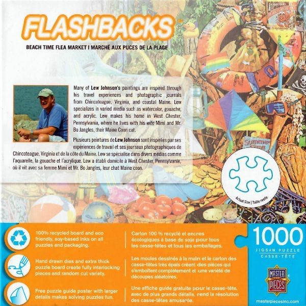 Beach Time Flea Market - MasterPieces puzzle collectible - Main Image 3