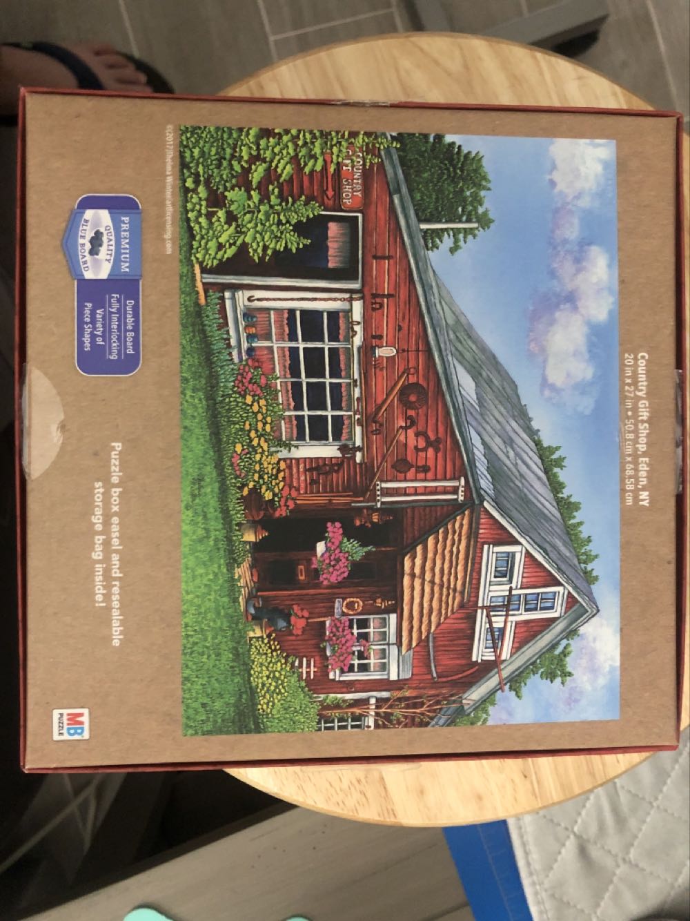 Country Gift Shop - Hasbro MB Puzzles puzzle collectible [Barcode 778988685778] - Main Image 2
