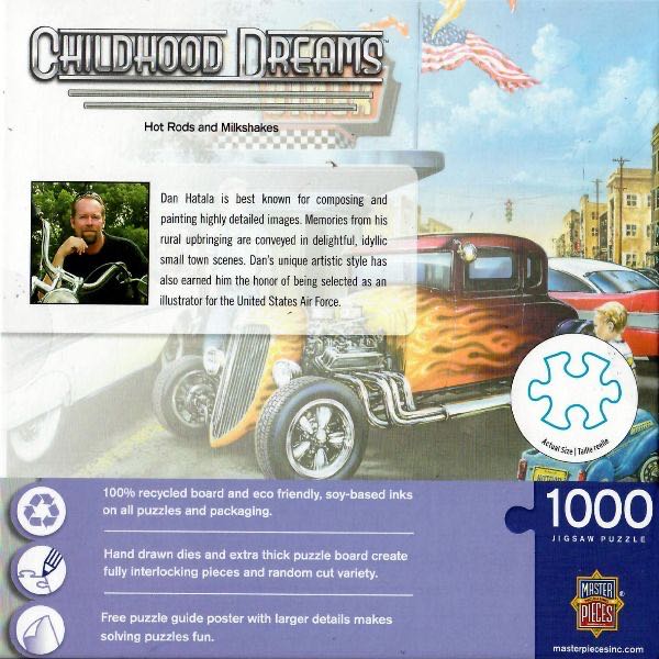 Hot Rods and Milk Shakes - MasterPieces puzzle collectible - Main Image 3