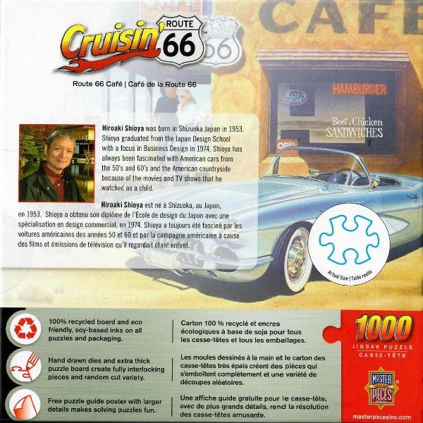 Route 66 Cafe - MasterPieces puzzle collectible - Main Image 3