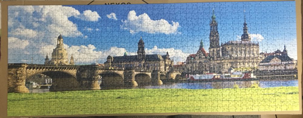 Dreden Canaletto Blick - Ravensburger Panorama puzzle collectible - Main Image 2