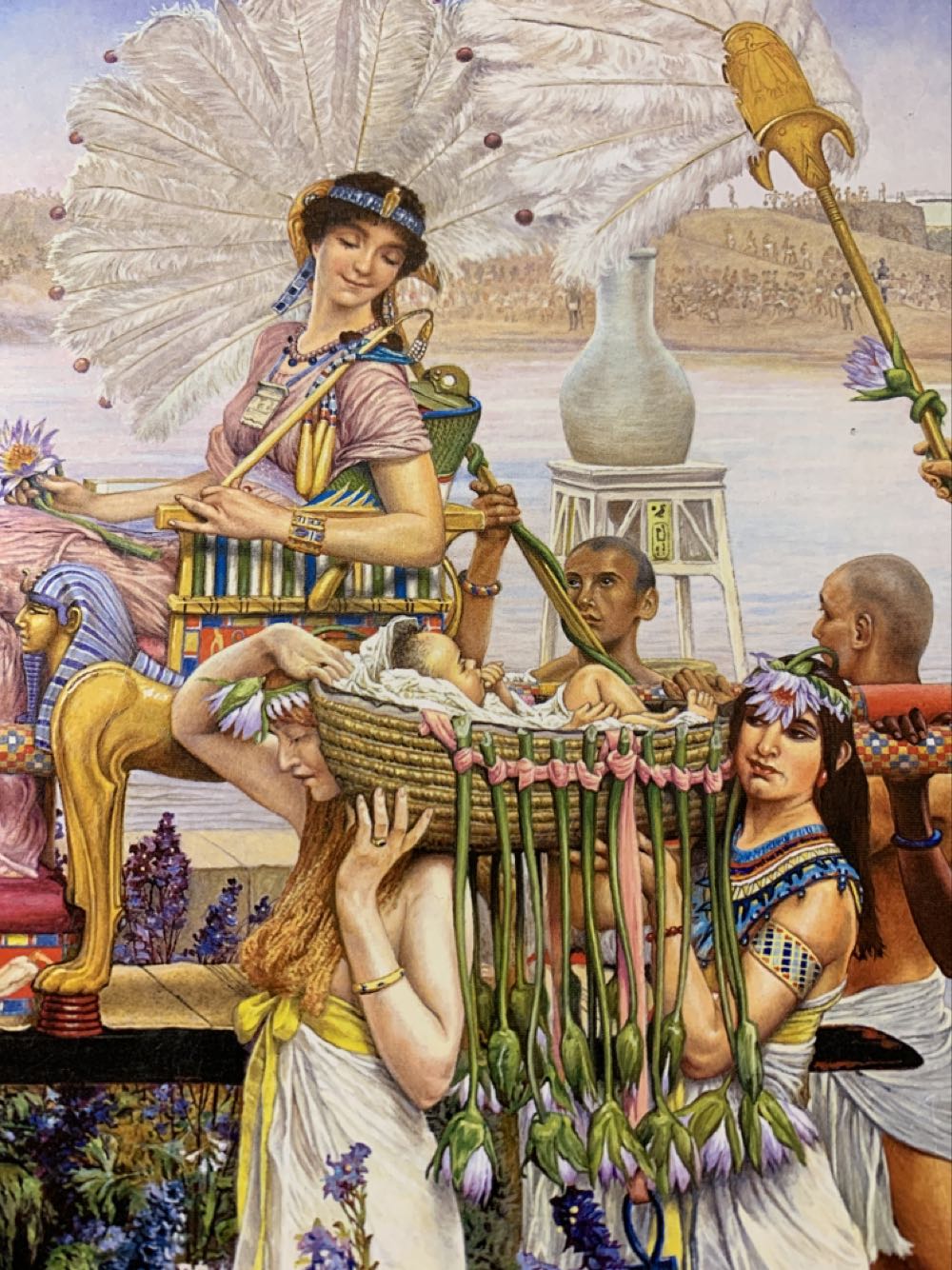 The Finding Of Moses - Castorland puzzle collectible [Barcode 5904438200009] - Main Image 2