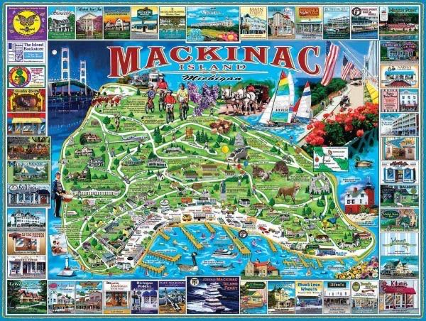 Mackinac Island - White Mountain 🇺🇸 puzzle collectible - Main Image 2