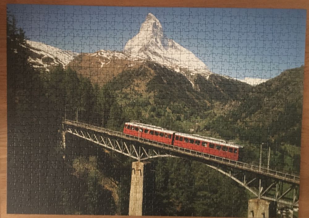 Gornergratbahn mit Matterhorn - Ravensburger puzzle collectible - Main Image 2