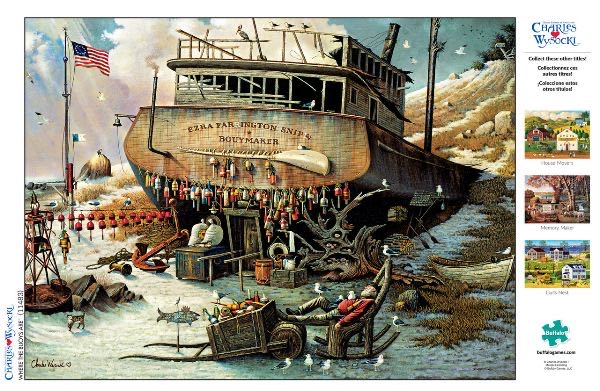 Where The Buoys Are - Buffalo Games puzzle collectible - Main Image 3