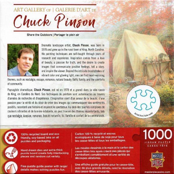 Share The Outdoors - MasterPieces puzzle collectible - Main Image 2
