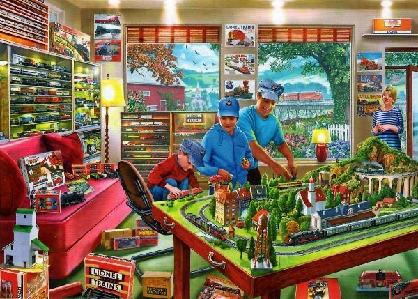 The Boy’s Playroom - MasterPieces puzzle collectible - Main Image 2