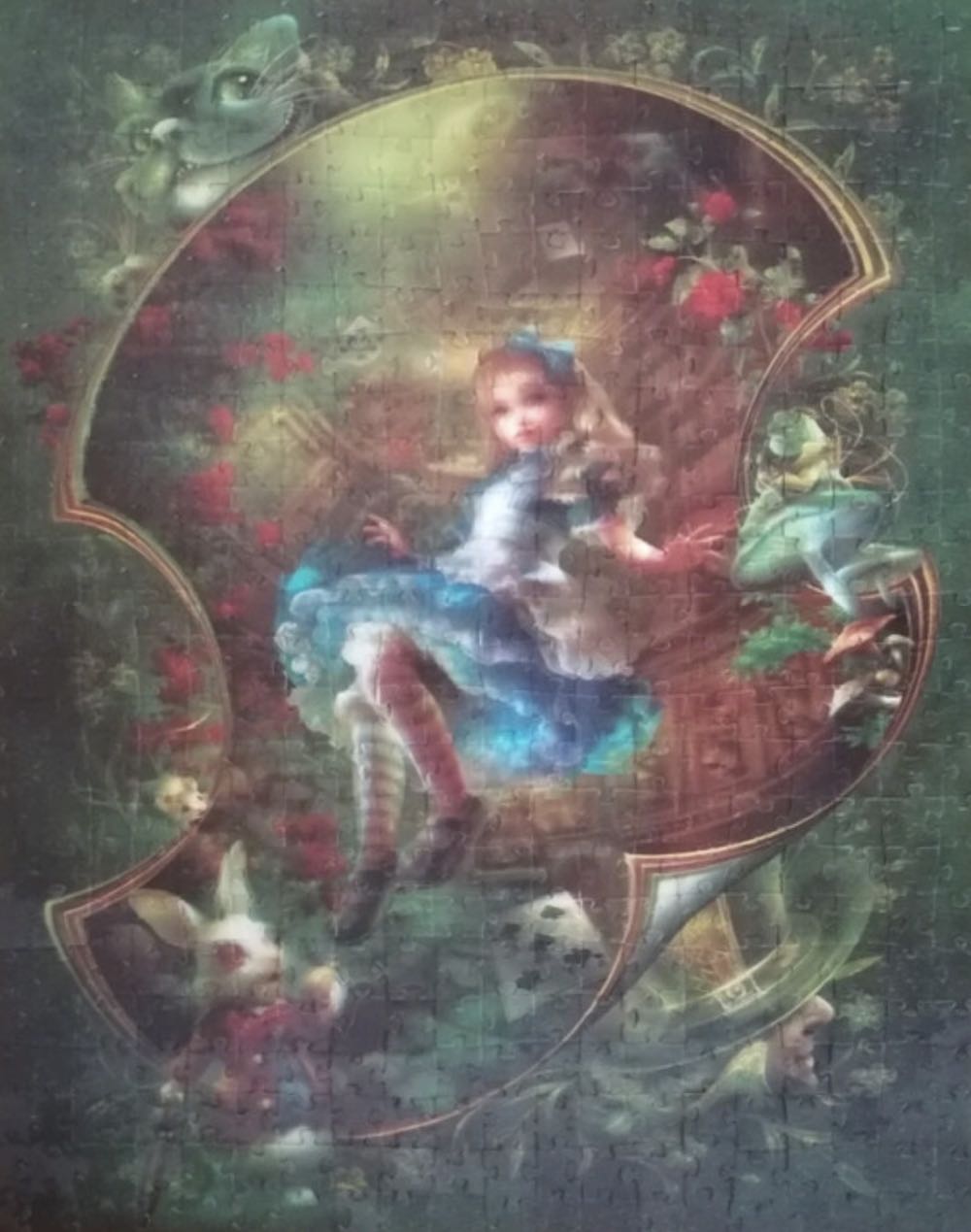 Alice in Wonderland 🟦 - Trefl puzzle collectible [Barcode 5900511350579] - Main Image 3