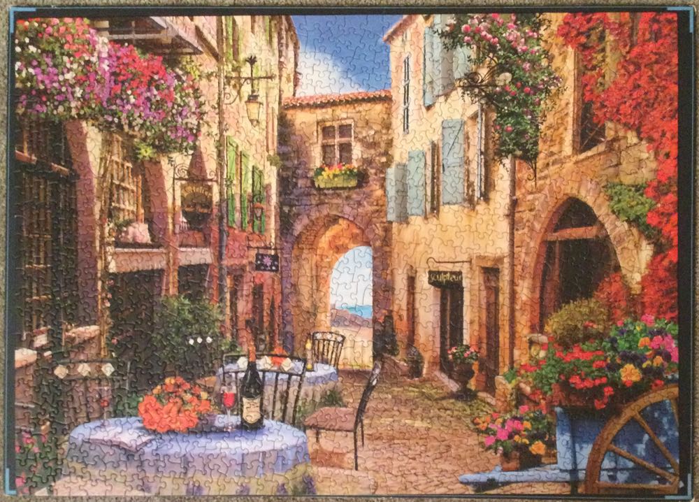 French Village - Cobble Hill puzzle collectible - Main Image 2