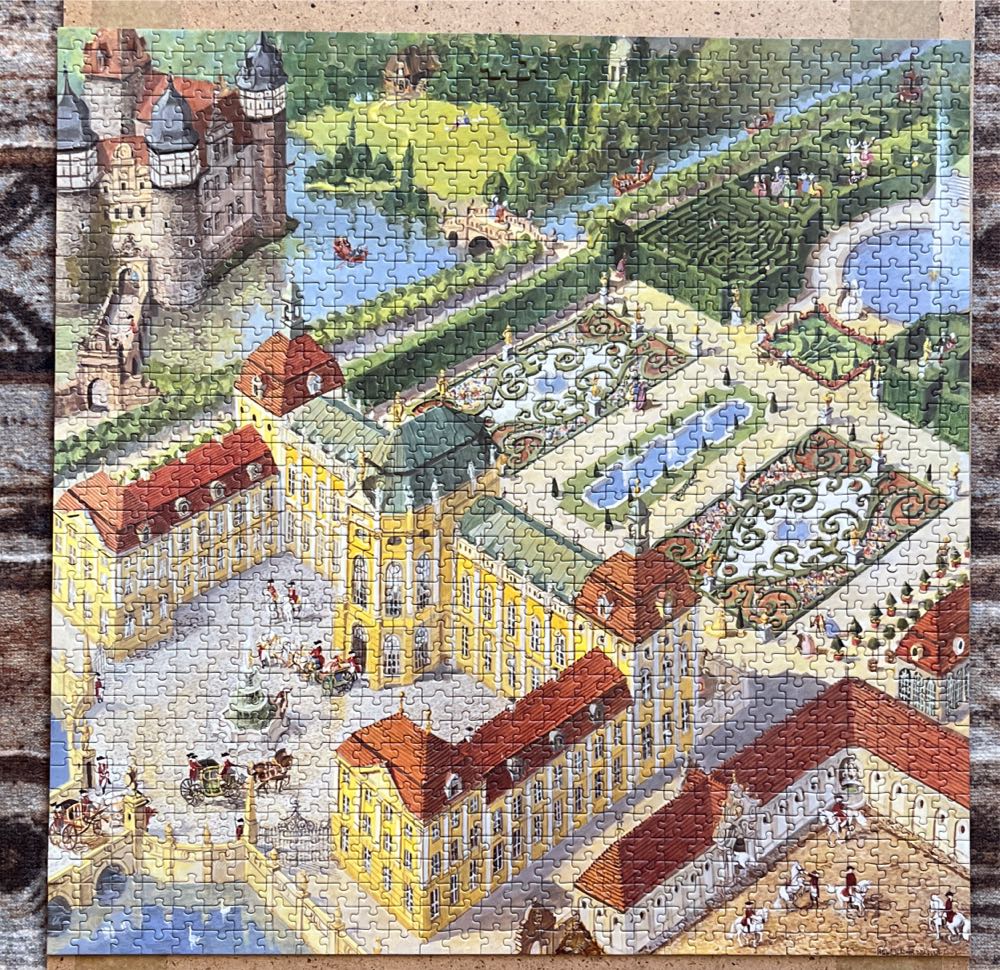 Schloss Und Garten Im Barock - No Name puzzle collectible - Main Image 2