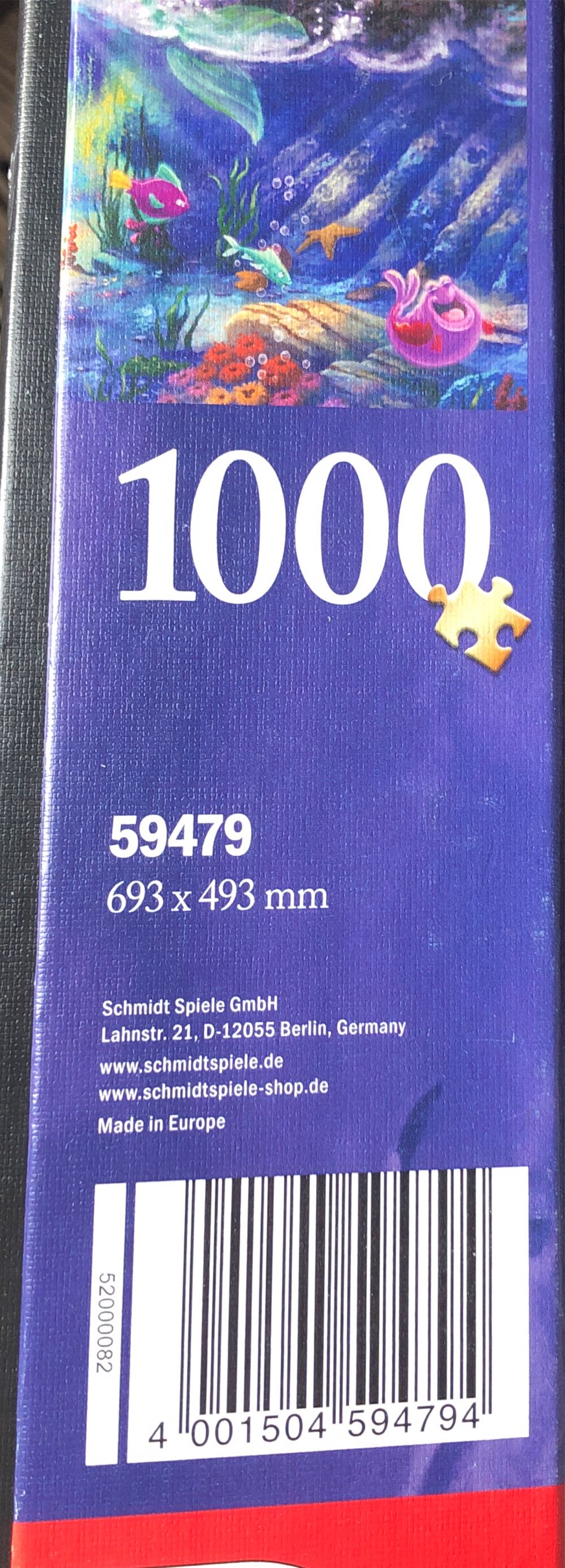 The Little Mermaid 🟦 - Schmidt Puzzle puzzle collectible [Barcode 4001504594794] - Main Image 2